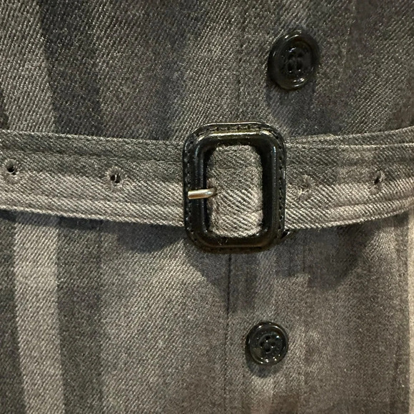 Burberry plaid 100%wool belted dress size 4 - Picture 13 of 16